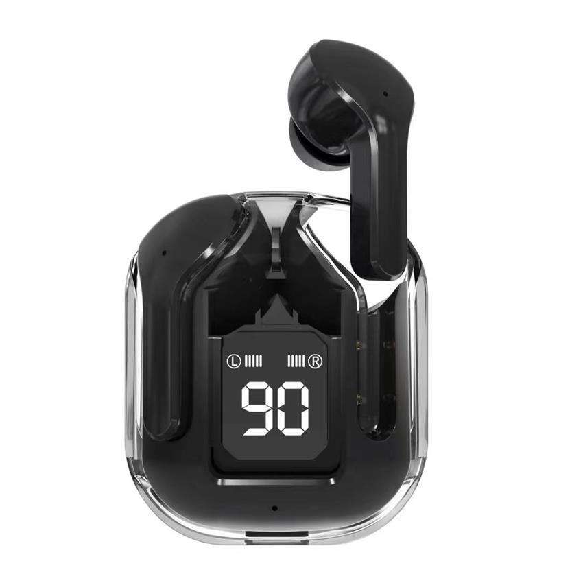 Air 31 – Transparent TWS Wireless Earbuds, Bluetooth 5.3 with LED Display, Heavy Bass & Mic - My Store