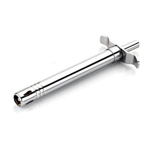 Refillable Metal Cylinder Gas Lighter with Adjustable Wind Valve Knob, Long Reach Design for Candles, BBQ, and Fireplace Lighting ( FREE Delivery )