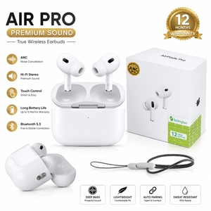 Air Pro 2 Wireless Earbuds – TWS Bluetooth 5.0/5.4 Earbuds with Charging Case, Mic & Touch Control ( FREE Delivery )
