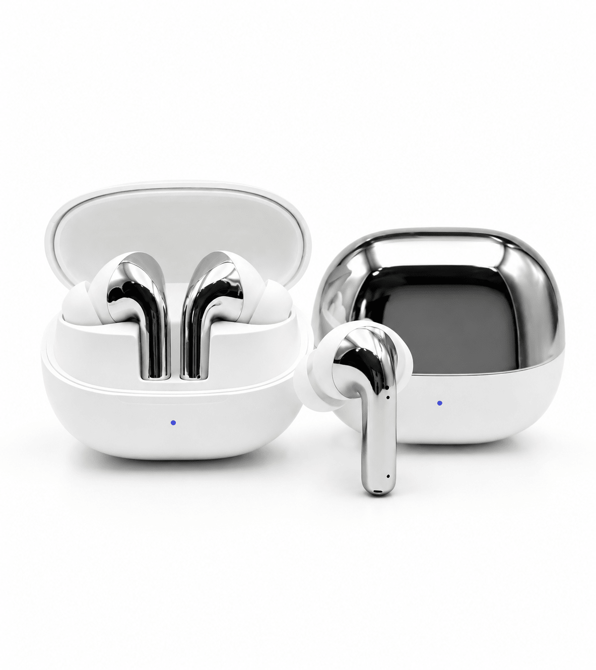 Buds Pro 4 – TWS Wireless Bluetooth Earbuds with Charging Case, Touch Control & HD Mic - Good2Gomart