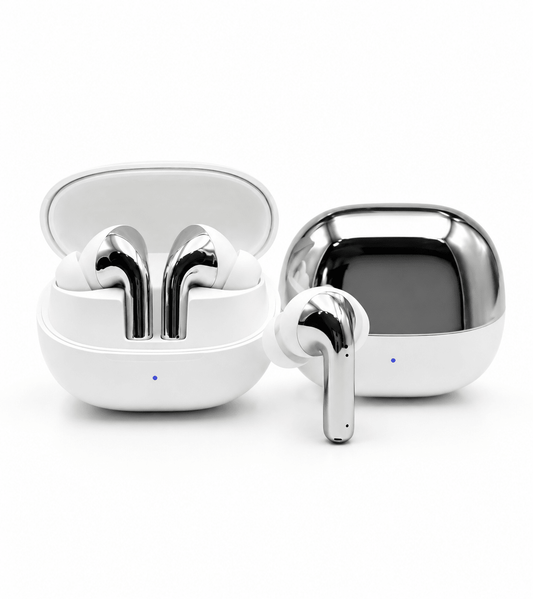 Buds Pro 4 – TWS Wireless Bluetooth Earbuds with Charging Case, Touch Control & HD Mic - Good2Gomart