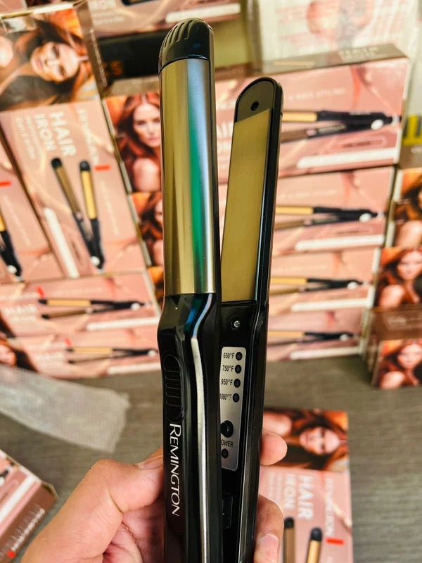 Remington Sleek & Curl 2-in-1 (RM3009) – Straightener & Curling Iron with Advanced Ceramic Plates, 150–230°C - My Store