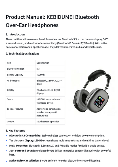Buds Pro 4 – TWS Wireless Bluetooth Earbuds with Charging Case, Touch Control, HD Mic - Good2Gomart