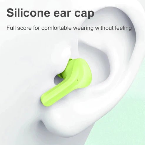 Air 31 – Transparent TWS Wireless Earbuds, Bluetooth 5.3 with LED Display, Heavy Bass & Mic - Good2Gomart