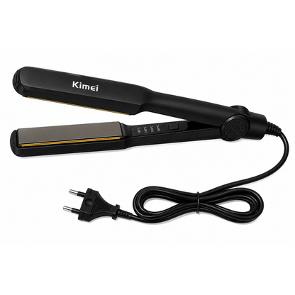 Kemei KM-329 Professional Hair Straightener – Ceramic Tourmaline Plates, 4-Level Temperature Control (160–220°C) - My Store